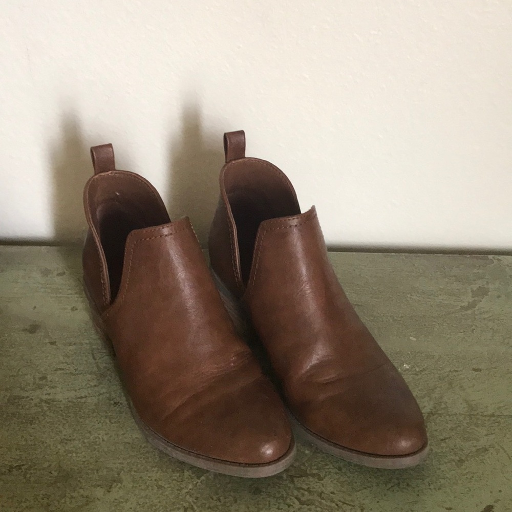 American eagle brown ankle boots 5